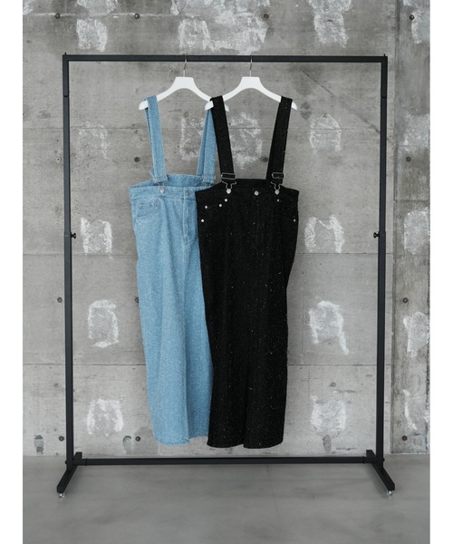 Katrin TOKYO デニムスカート nep denim salopette skirt : ZOZOTOWN