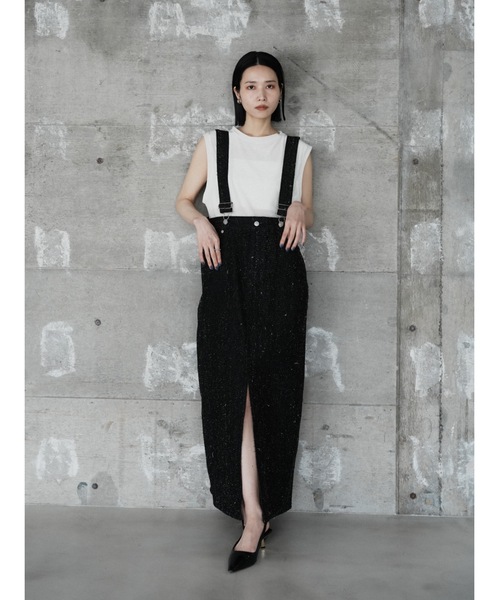 Katrin TOKYO デニムスカート nep denim salopette skirt : ZOZOTOWN