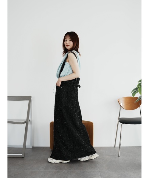 Katrin TOKYO デニムスカート nep denim salopette skirt : ZOZOTOWN