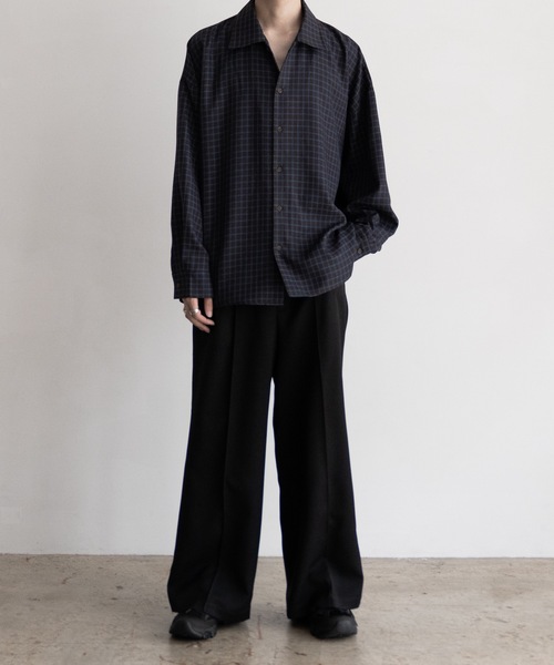 「Casper John」 長袖シャツ MEDIUM ナチュラル メンズ_画像8