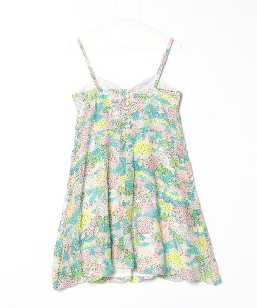 「PAUL&JOE SISTER」 キャミソールワンピース 38 グリーン レディース_画像2