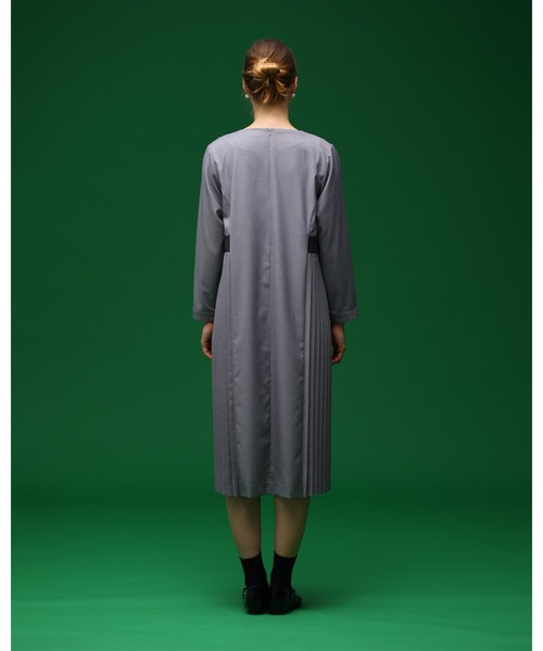 「Kelen」 長袖ワンピース M ライトグレー レディース_画像9
