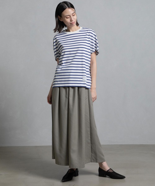 「MARECHAL TERRE」 半袖Tシャツ MEDIUM ブラック系その他 レディース_画像4