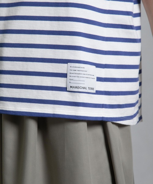 「MARECHAL TERRE」 半袖Tシャツ MEDIUM ブラック系その他 レディース_画像7
