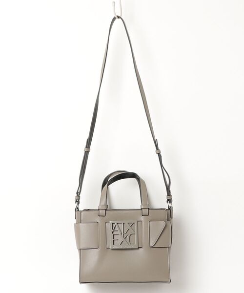 ARMANI EXCHANGE 「ARMANI EXCHANGE」 2WAYバッグ FREE モカ 