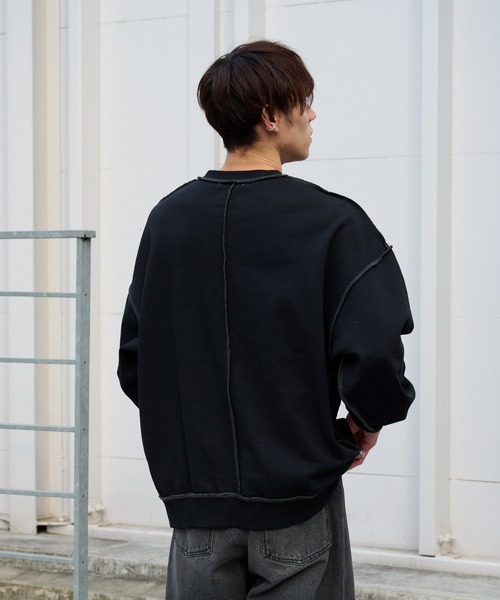 「COLONY 2139」 スウェットカットソー LARGE ブラック メンズ_画像9