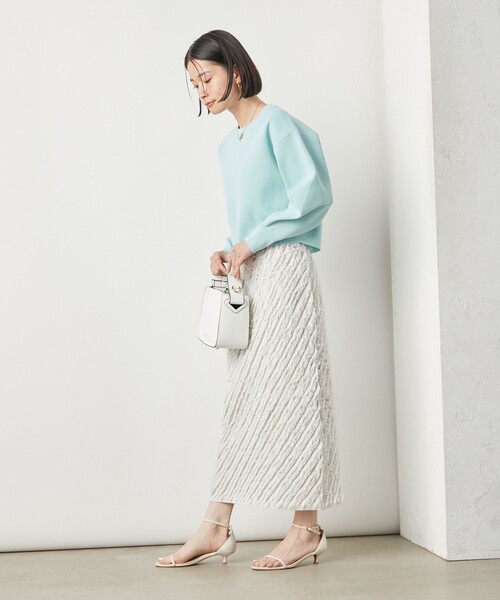 「NOLLEY'S Sophi」 スカート FREE シルバー レディース_画像3