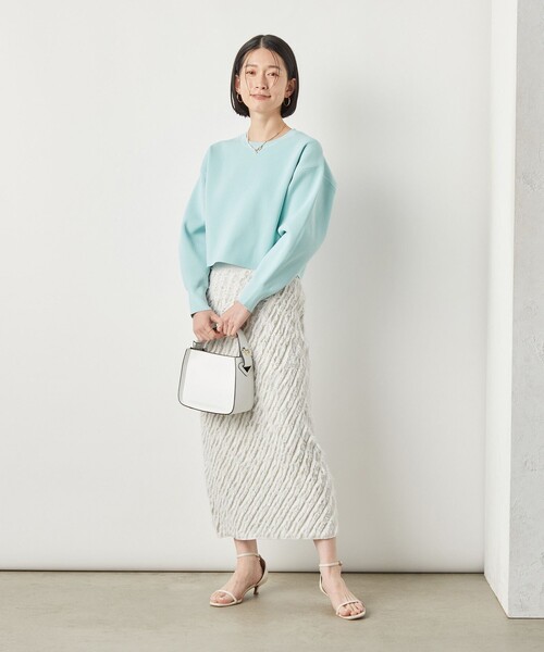 「NOLLEY'S Sophi」 スカート FREE シルバー レディース_画像4