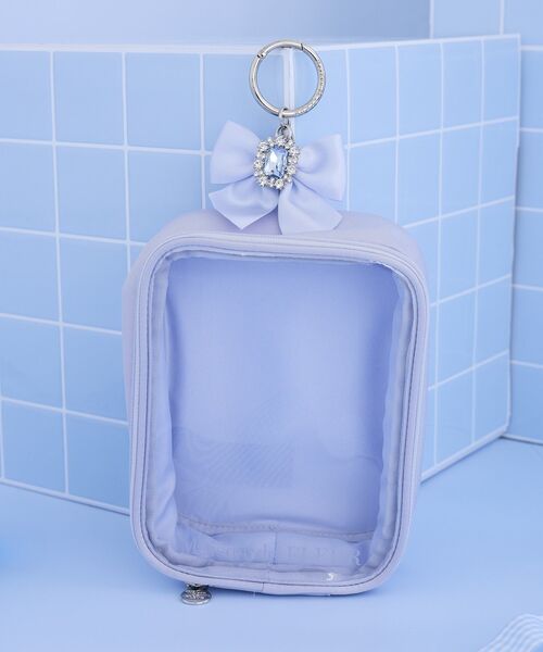 Maison de FLEUR（メゾンドフルール） ポーチ 「WEB限定」ブルーマニア