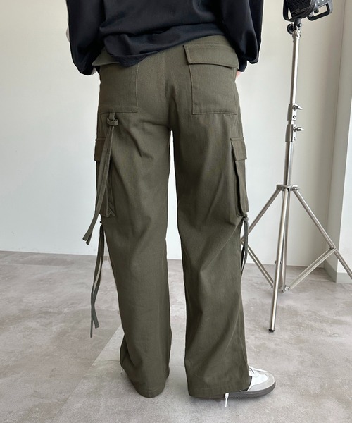 「apres jour mignon」 カーゴパンツ X-LARGE カーキ レディース_画像6