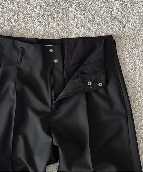KAIKO（カイコー） ワイドパンツ スラックス KAIKO Wool wide slacks