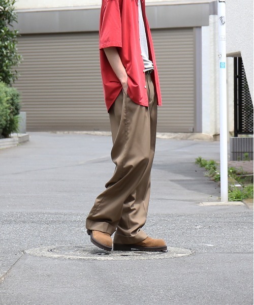 パンツ KAIKO Wool wide slacks KAIKO（カイコー） ワイドパンツ スラックス KAIKO Wool wide slacks