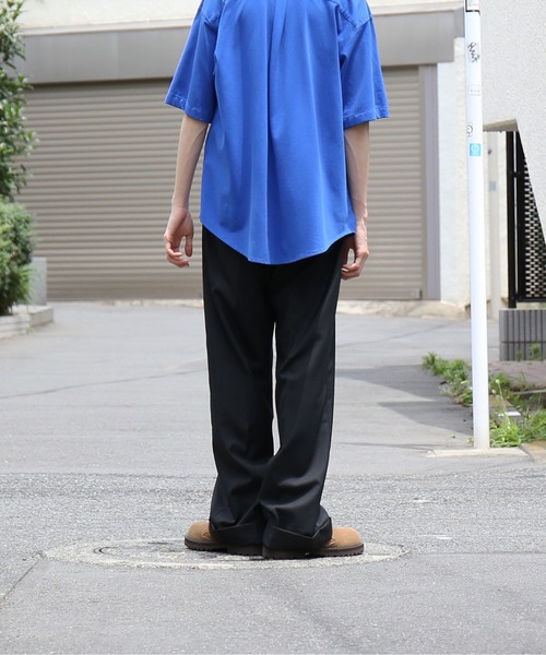 KAIKO（カイコー） ワイドパンツ スラックス KAIKO Wool wide slacks