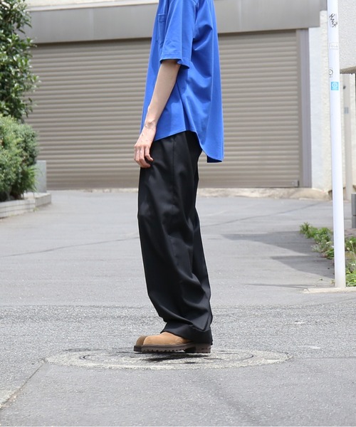 KAIKO（カイコー） ワイドパンツ スラックス KAIKO Wool wide slacks