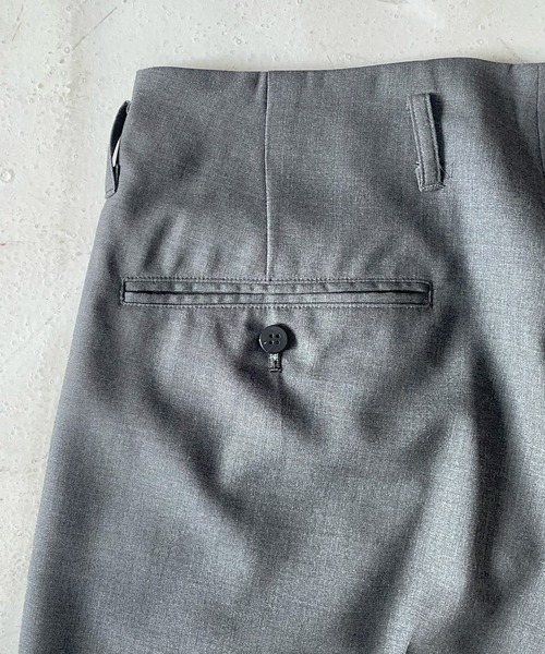 KAIKO（カイコー） ワイドパンツ スラックス KAIKO Wool wide slacks