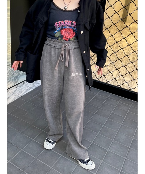 「JUMELLE」 スウェットパンツ SMALL アイボリー レディース_画像5