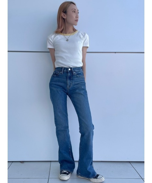 GAP（ギャップ） ブーツカットデニムパンツ 28 インディゴブルー 