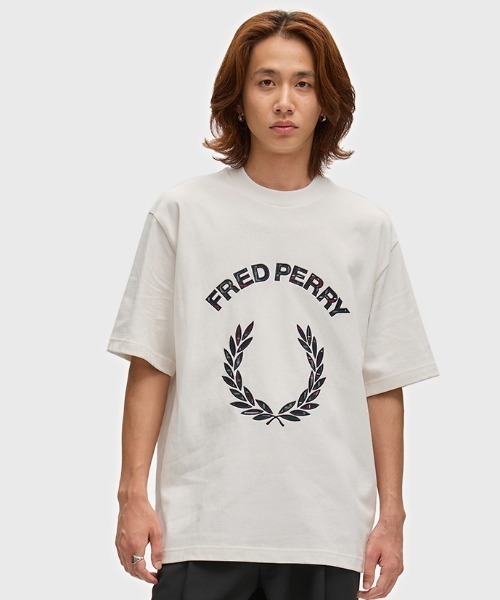 FRED PERRY（フレッドペリー） tシャツ 「ZOZO ＆ ONLINESHOP限定