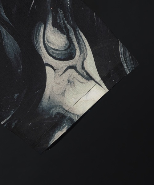「KUUUPY」 半袖シャツ MEDIUM ブラック メンズ_画像7