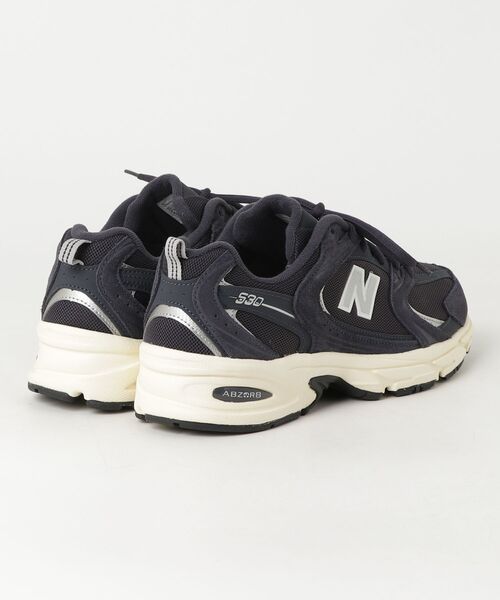 「New Balance」 ローカットスニーカー 27.5cm ネイビー メンズ_画像2