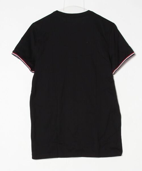 MONCLER（モンクレール） トリコロールライン Tシャツ S ブラック