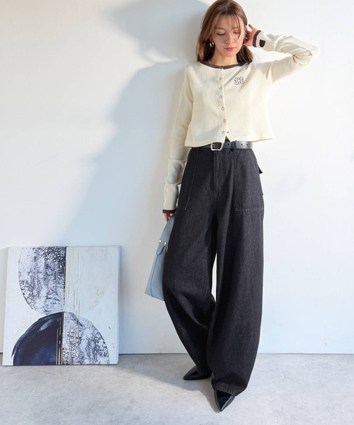 「Java」 デニムパンツ X-LARGE ブラック レディース | Java | 02