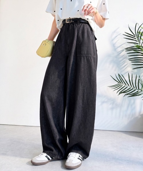 「Java」 デニムパンツ X-LARGE ブラック レディース | Java | 04