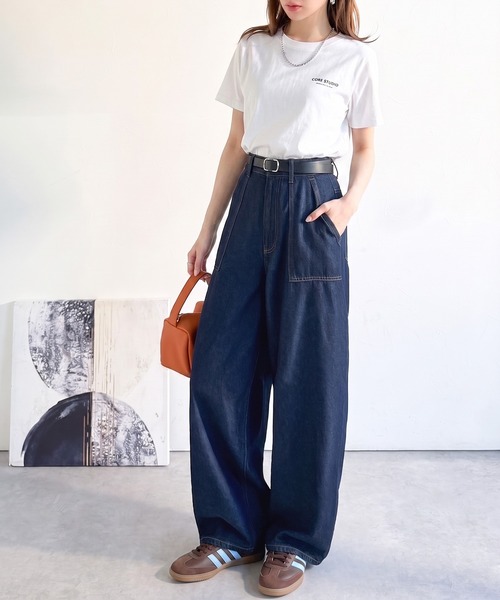「Java」 デニムパンツ X-LARGE ブラック レディース | Java | 05