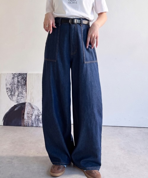 「Java」 デニムパンツ X-LARGE ブラック レディース | Java | 07