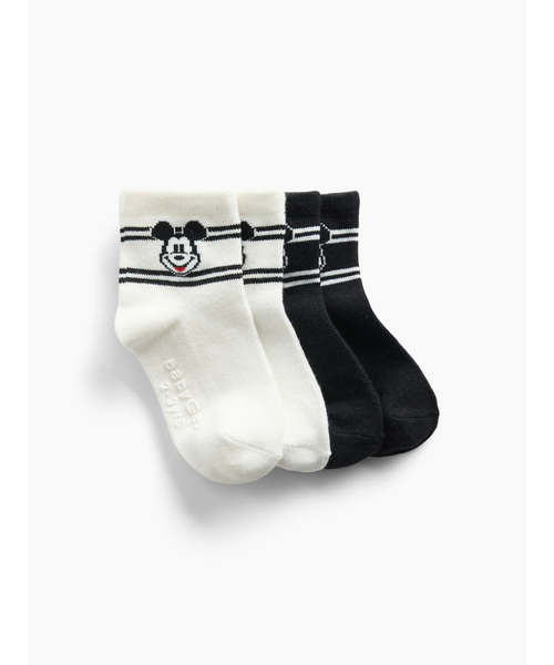GAP（ギャップ） 靴下 × ディズニー クルーソックス 2足セット (幼児