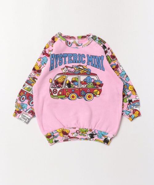 HYSTERIC MINI（ヒステリックミニ） トレーナー BAND WAGON ラグラン