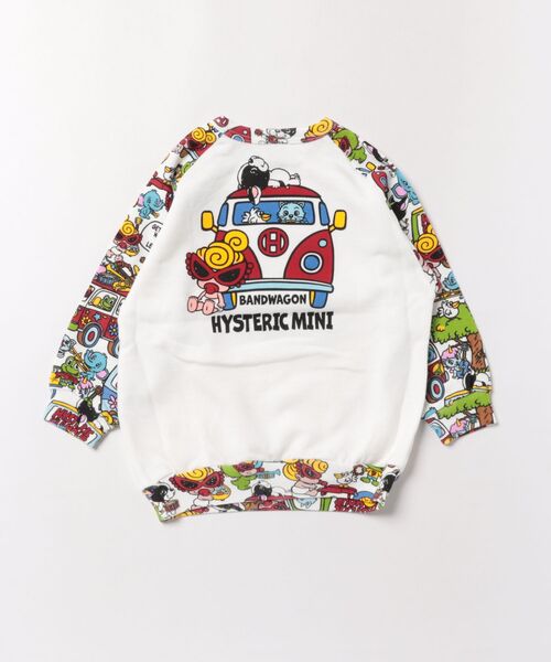 HYSTERIC MINI（ヒステリックミニ） トレーナー BAND WAGON ラグラン