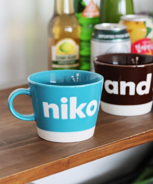 niko and…（ニコアンド） タンブラー オリジナルニコロゴタップリマグ