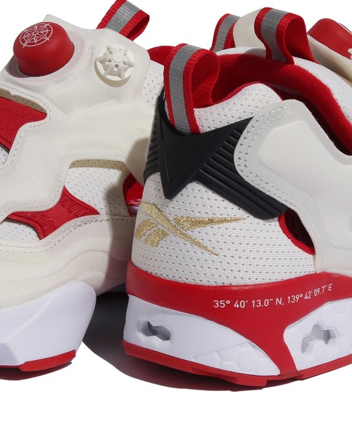 未使用級✨Reebok 27.5 インスタポンプフューリー　スニーカー　赤白 Reebok スニーカー インスタポンプ フューリー OG / Instapump
