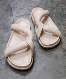 雪駄 サンダル T.A.S ティーエーエス / TANGLED STRAP SANDAL レザー