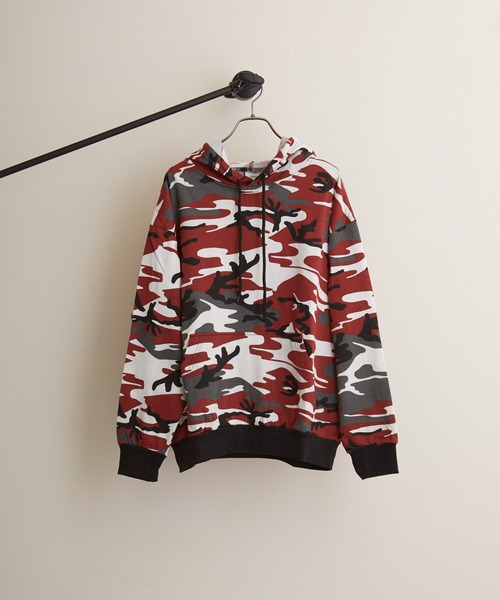 トレーナー スウェット 「ROTHCO/ロスコ」CAMO PULLOVER HOODED SWEATSHIRT (UN) レディース メンズ