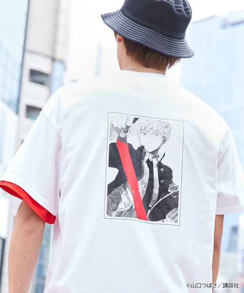 Tシャツ Tシャツ ブルーピリオド コラボ オーバーサイズ ロゴ イラストプリント半袖tシャツ Zozotown Paypayモール店 通販 Paypayモール