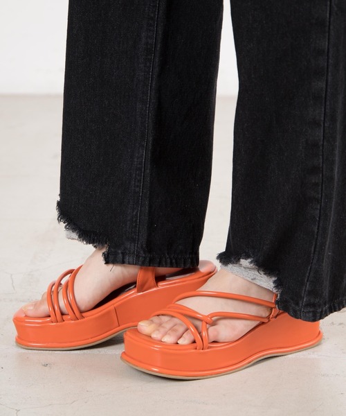 サンダル Wego 厚底ストラップサンダル Zozotown Paypayモール店 通販 Paypayモール