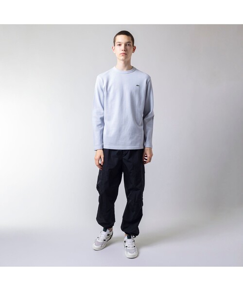 LACOSTE（ラコステ） tシャツ 鹿の子地ロングスリーブTシャツ メンズ