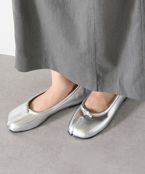 フラットシューズ、24センチ 未使用 バレエシューズ 24cm Z X shoes フラットシューズ