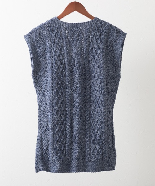 aran WOOLLEN MILLS（アランウーレンミルズ） ベスト ジレ メリノ