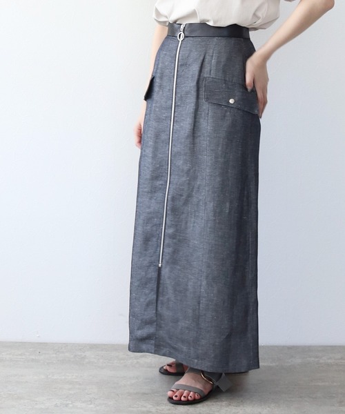 スカート Dress+skirt(S) ダンボールフレアスカート