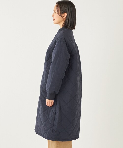 SHIPS シップス コート ライナー付き モッズコート キルティング 中綿 SHIPS シップス コート ライナー付き モッズコート キルティング