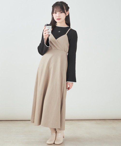 ワンピース 「shrita」カシュクールキャミワンピース キッズ 