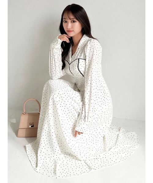 2色 ワンピース シャツドレス シンプル シック フレンチ 上品 セール】 フレンチスリーブリネンドレス （ミニ丈・ひざ丈