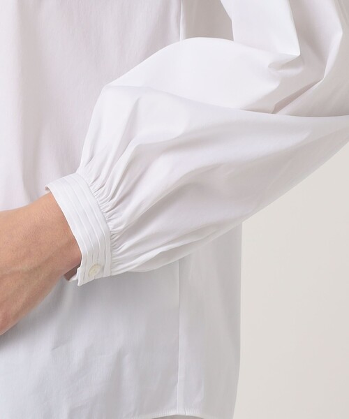 TOMORROWLAND collection ブラウス シャツ ストレッチブロード