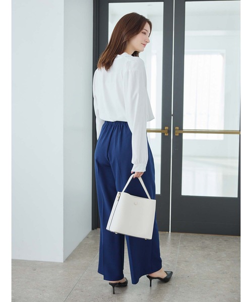 fifth（フィフス） ブラウス シャツ パールデザインVネックブラウス