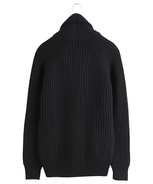 カーディガン MC GEORGE OF SCOTLAND / マックジョージオブスコットランド：Saddle Shourder Raglan shawの画像
