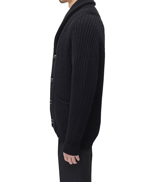 カーディガン MC GEORGE OF SCOTLAND / マックジョージオブスコットランド：Saddle Shourder Raglan shawの画像