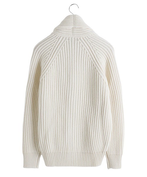 カーディガン MC GEORGE OF SCOTLAND / マックジョージオブスコットランド：Saddle Shourder Raglan shawの画像